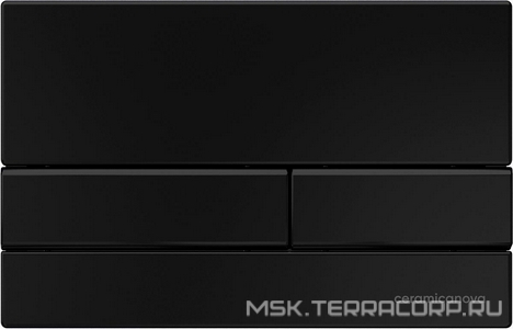 Инсталляция для унитаза Ceramicanova  с кнопкой Flat, крепеж в комп., цвет черный ZZ Ceramica Nova Envision CN1002B