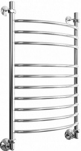 ОБРАЗЕЦ Полотенцесушитель водяной 80х50 см, комплект уголоков гайка/гайка 1/3*4 в комплекте, цв. хром глянец L Двин K 4657771779848 (товар 4627085981732)