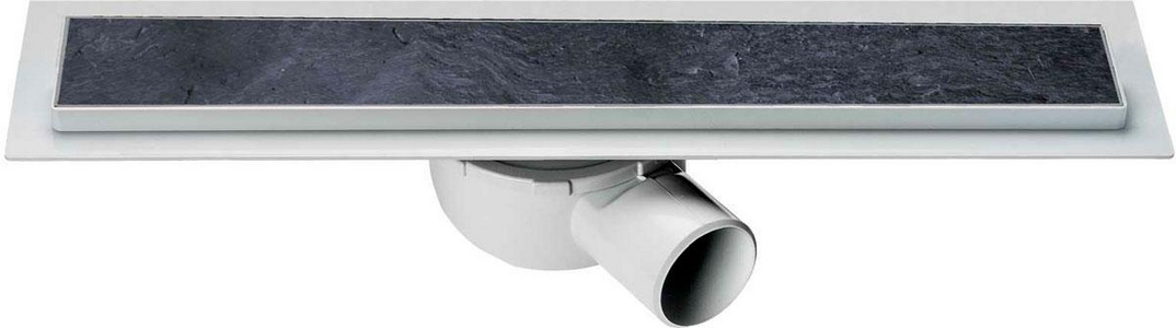 Душевой лоток 600 мм, пропускн.спос-ть 48 л/мин, с решеткой под плитку, (цв.нерж.сталь),  ZZ Vincea Say Almira-S SAY.602.60.S.U