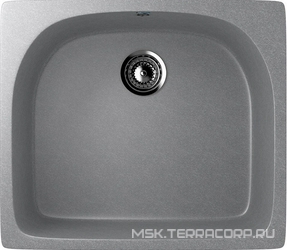 Мойка кухонная Ulgran U-408-342 графитовая| 51x59x22