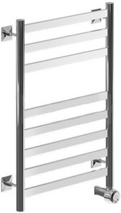 Полотенцесушитель электрический "" 800*500 мм,скрытый монтаж, блок управления справа, цвет хром ZZ Ника ЛМ-4 ЛМ 4 80/50