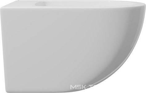 Биде подвесное 525х365мм, крепёж в компл., (цв.белый глянец),  Aqueduto Ovo OVO0310