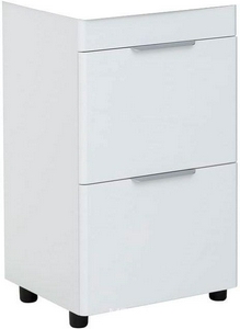Тумба напольная Aquanet  new 50 см, 2 ящика, без раковины , цв. белый, ZZ Aquanet Ирис 310151