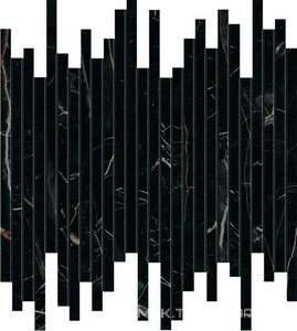 Керамогранит для пола и стены Atlas Concorde Italy Marvel Dream Marvel Black Atlantis Line Lapp. 30.5x26 AOU6