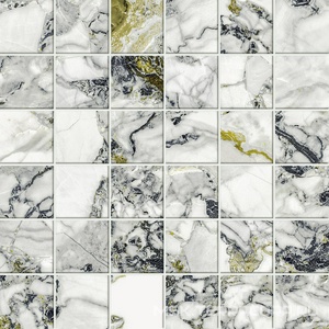 Керамогранит для пола и стены AtlasConcorde Россия FORTE DEI MARMI QUARK F.d.M.Quark Ceppo Ap. Forest Mosaic Lap/Ф.Д.М.Кварк Чеппо Ап. Форест Мозаика Лап 610110001186