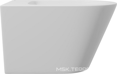 Биде подвесное 525х365мм, крепёж в компл., (цв.белый матовый),  ZZ Aqueduto Cone CON0320