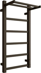 Полотенцесушитель электрический 80х40 см, цв.черный матовый K Двин L 4657763752538