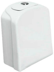 АКЦИЯ Бачок с крышкой "Classic" (1-ой сорт) белый ZZ Sanita Luxe Classic luxe WT/Classic/N/WHT.G/S1