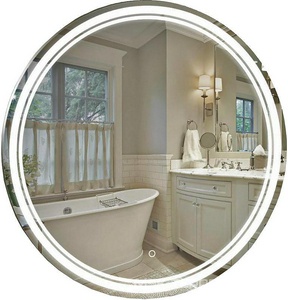 Зеркало круглое, d=770 мм, LED подстветка, сенсорный выключатель XX Silver Mirrors Lima LED-00002526