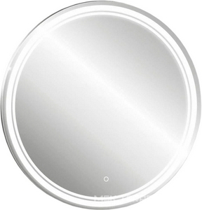 Зеркало круглое, d=770 мм, LED подстветка, сенсорный выключатель XX Silver Mirrors Lima LED-00002526