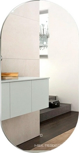 Зеркало 550*h1050 мм, LED подстветка, сенсорный выключатель, универсальный монтаж KL Silver Mirrors Viva LED-00002549