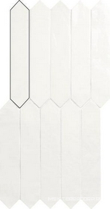 Керамогранит для стены APE Ceramica Switch On White Gloss 4,3x24,3 n126488