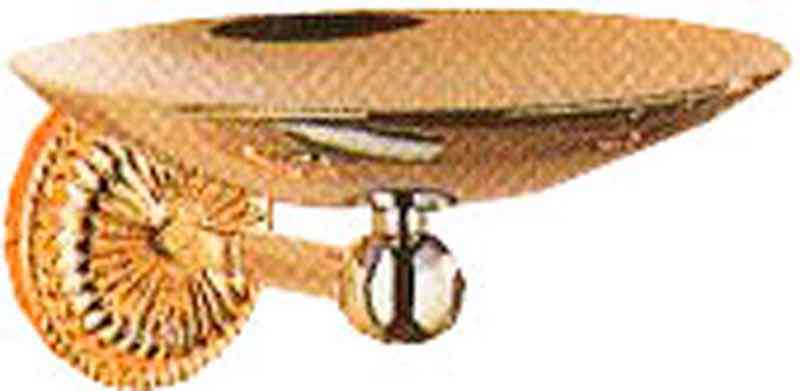 Мыльница настенная, металл. d 150mm (цв. золото (Dore)) Cygne ZZ