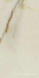 Керамогранит для пола и стены Florim Magnum Les Bijoux De Rex Onyx Blanche Glossy  60x120 765780