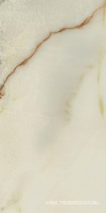 Керамогранит для пола и стены Florim Magnum Les Bijoux De Rex Onyx Blanche Glossy  60x120 765780