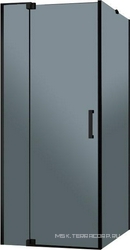 SLIDER-AH-1-90-100/110-GRIGIO-NERO Душевой уголок | ZZ