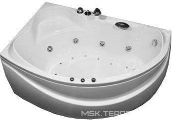 Ванна JAMAICA 160*100 левая, ГМ6, СМ6, НМ2, слив/перелив в компл., Без панели XX