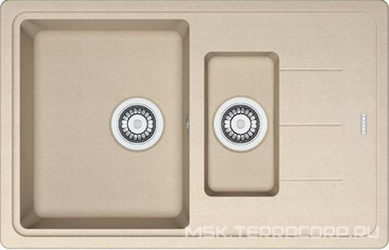 Мойка кухонная Franke Basis BFG 651-78 бежевая 50x78x20 Franke basis s227695