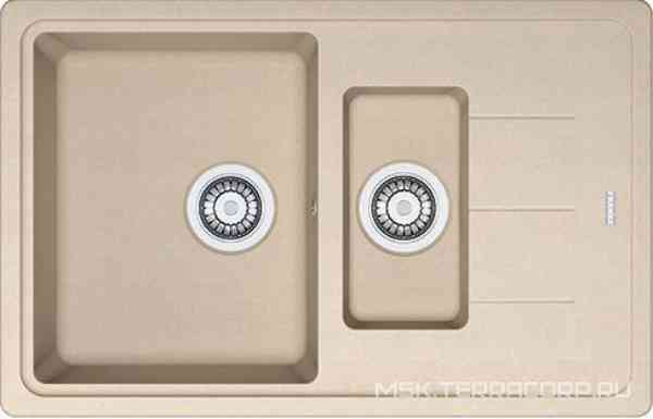 Мойка кухонная Franke Basis BFG 651-78 бежевая| 50x78x20