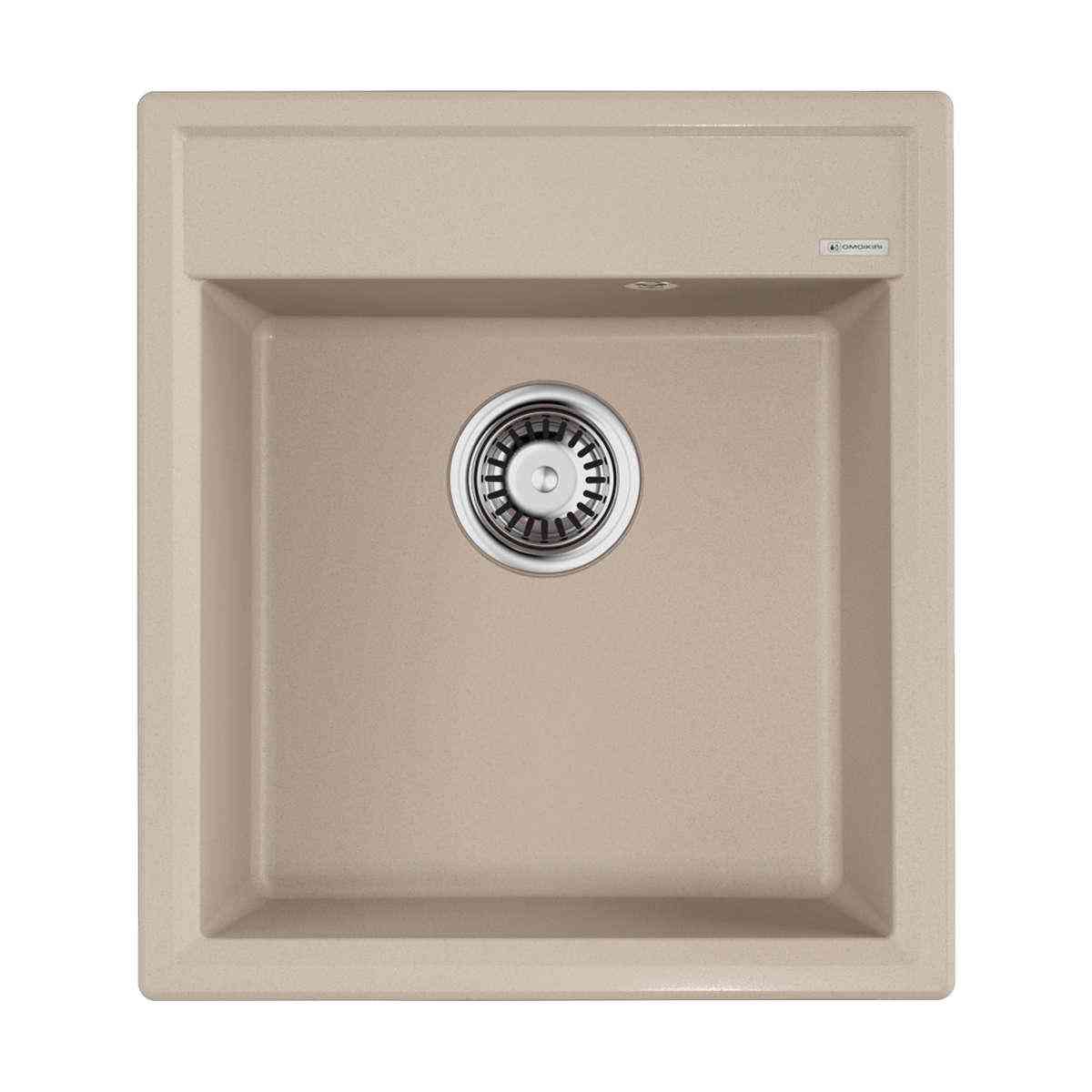 Мойка кухонная Omoikiri Daisen 46-SA бежевая| 51x46x21