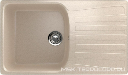 Мойка кухонная Ulgran U-203-328 бежевая| 48x83x19