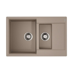 Мойка кухонная Omoikiri Daisen 78-2-SA бежевая| 51x78x23