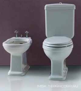 Бачок "Низкий" для чаши унитаза, (без механизма смыва арт. D 21),  ZZ Simas Londra LO 922