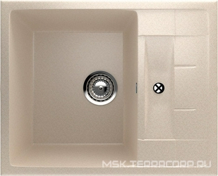 Мойка кухонная Ulgran U-207-328 бежевая| 49x61x19