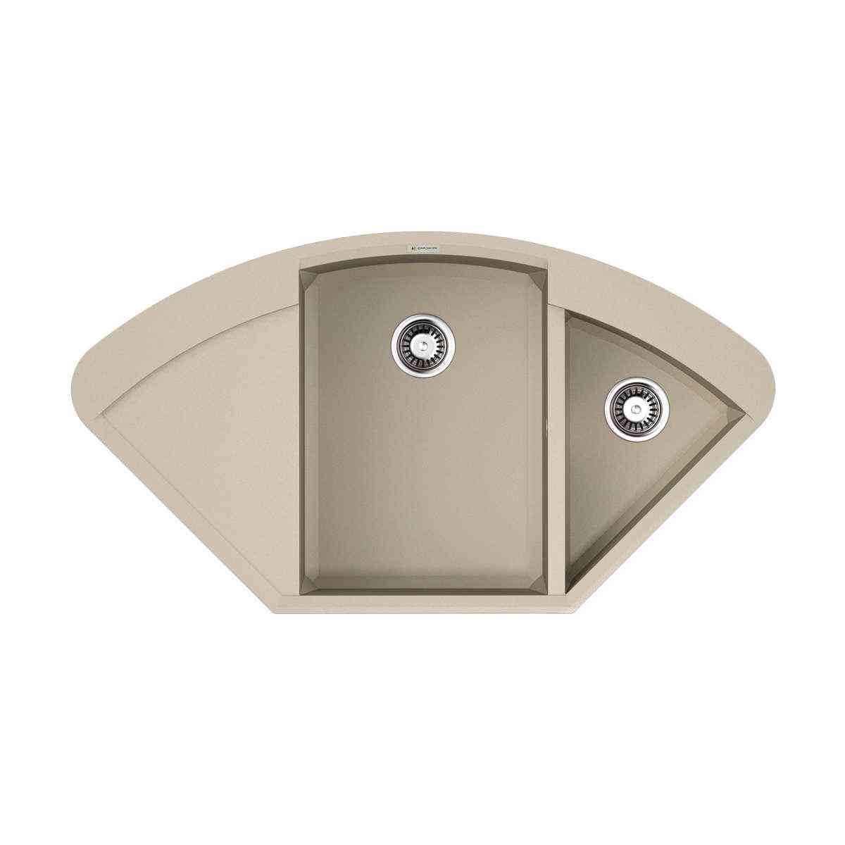 Мойка кухонная Omoikiri Sakaime 105C-SA бежевая| 57x105x23
