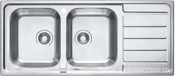 Мойка кухонная Alveus Line Maxim 100| 50x116x19
