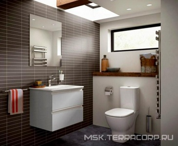 Чаша напольного унитаза 365х665мм, безободк. Aquablade, без сиденья и бачка, крепёж в компл.,  Ideal Standard Tesi T008701