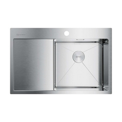 Мойка кухонная Omoikiri Akisame 78-IN-R нержавеющая сталь| 51x78x20