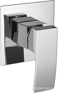 Смеситель для душа, встраиваемый в стену, (цв. хром),  ZZ Cezares Quattro QUATTRO-C-DI-01