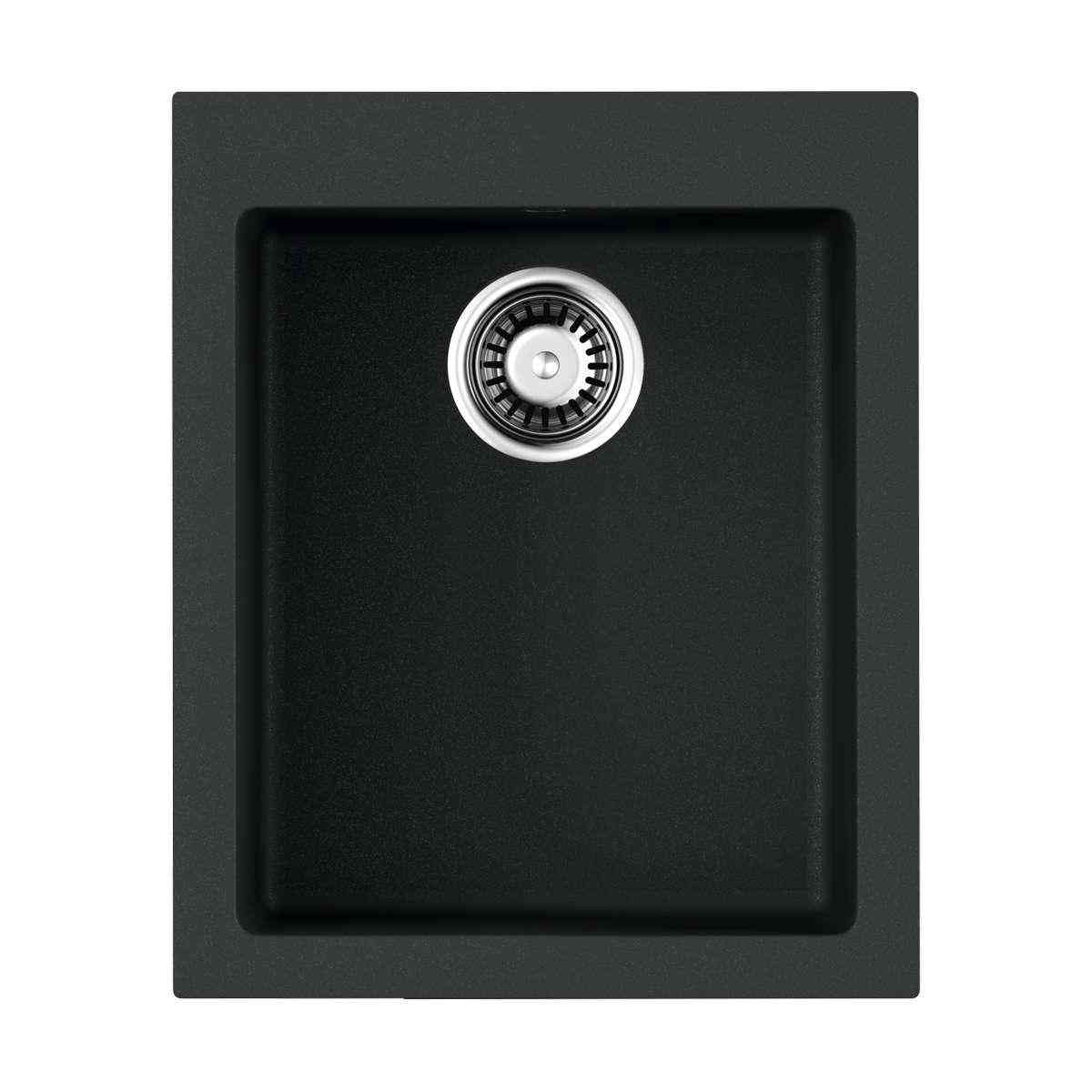 Мойка кухонная Omoikiri Bosen 41 BL черная| 50x41x23