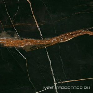 Керамогранит для пола и стены Idalgo Граните Люссо  Неро MR мат.ZZ 60х60 ID9093E021MR