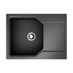 Мойка кухонная Omoikiri Yonaka 65-BL черная| 51x65x20