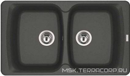 Мойка кухонная Franke AZG 620 оникс| 50x86x21