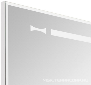 Зеркало-шкаф  120, правый, 1200х686х165, с подсветкой, цвет белый глянец,  крепеж в комплекте ZZ Aquaton Диор 1A110702DR01R