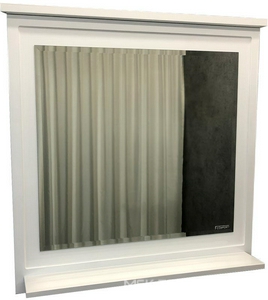 Зеркало ""-80 см, цв.белый, ZZ Comforty Феррара 00004151059