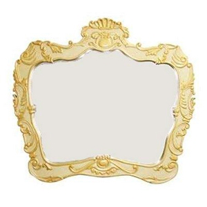 Зеркало  920*820*30 мм цвет marfil amario (слоновая кость), крепеж в комплекте ZZ Demax Болонья 173288