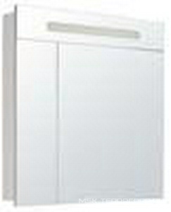 Зеркало-шкаф для мебели , 80х81х14см, с подсветкой (выключ.внутри) KL Roca Victoria Nord ZRU9000033