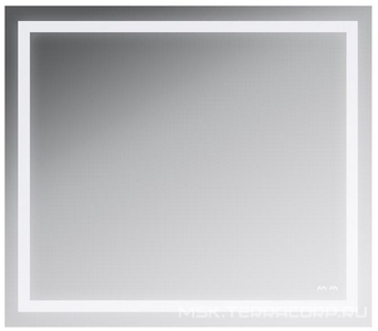Зеркало , 80 см, с LED подсветкой по периметру AMPM Gem M91AMOX0801WG