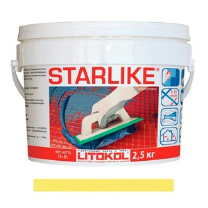 Затирка  LIMONE C. 430 лимон 2,5 кг. ZZ Litokol Starlike C430/2.5