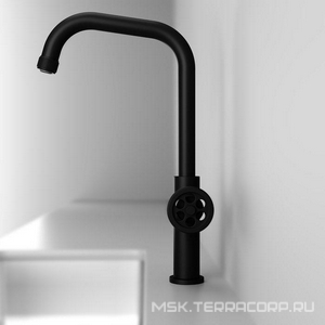 Смеситель для кухни IDDIS  GRABL00i05, черный, ZZ Iddis Grange GRABL00i05
