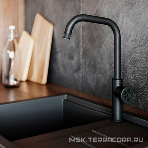 Смеситель для кухни IDDIS  GRABL00i05, черный, ZZ Iddis Grange GRABL00i05