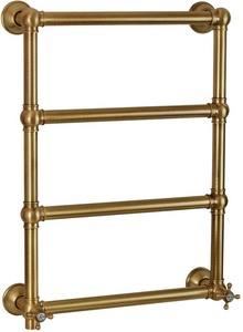 Полотенцесушитель электрический 480(560)хh670(750)мм, подключение слева, (цв.,бронза),  ZZ Migliore Colosseum 20279