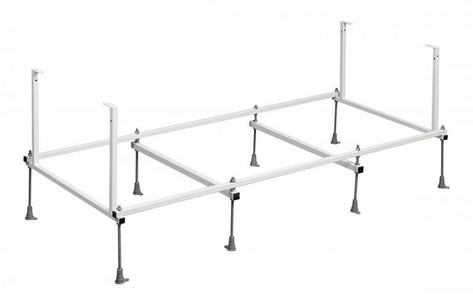 Монтажный комплект к акриловой ванне SURESTE /170х70/ (ручки,каркас, комплект креплений к стене,к фронтальной панели, слив-перелив хром) ZZ Roca Sureste ZRU9302771