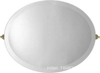 Зеркало 900х705мм, вертикальный/горизонтальный монтаж (цв. латунь) Beauty ZZ