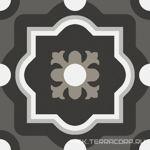 Керамогранит для пола Sant Agostino patchwork  Black&White 04 ZZ20x20 Комбинированный CSAPBW0420