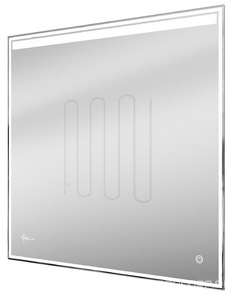 Зеркало прямоугольное 800х800 мм с подсветкой без подогрева  ZZ KVV Galaxy GX8080WH